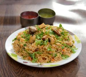 Mushroom Fried Rice