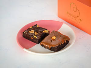 Nutella Brownie + Walnut Brownie