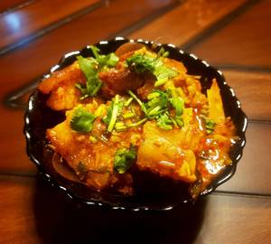 Oak Thongba Pork Curry