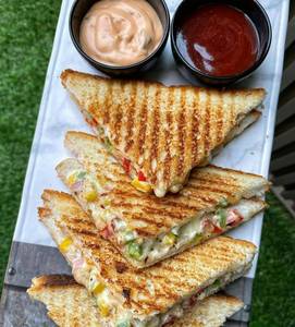 Veg cheesy sandwich   