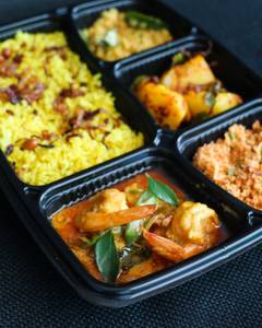 Jaffna Prawn Meal Thali