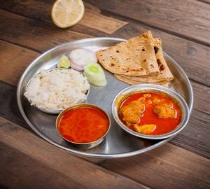 Chicken thali