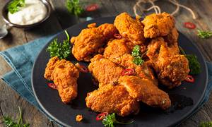 Hot and crispy wings [kfc]