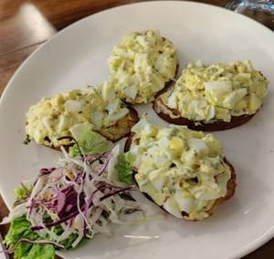 Egg Bruschetta