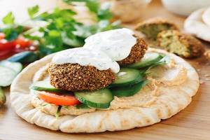 Falafel Wrap Double Fun