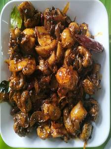 Mushroom Pepper Fry