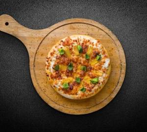 Corn and capsicum pizza