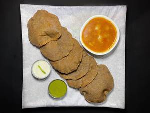 Kuttu Poori(5) With Vrat Aloo Sabzi