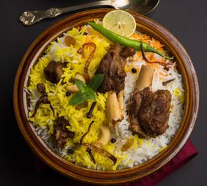 Mutton Biryani & Mutton Starter Combo            