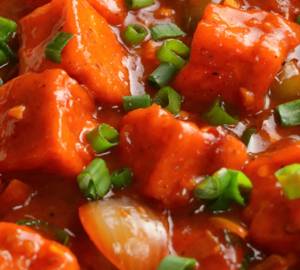 Paneer Mongolian  Gravy
