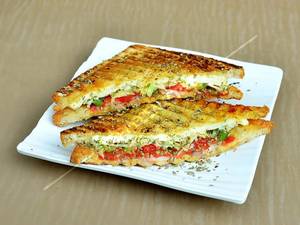 Bbq Paneer  Cheesy Sandwich