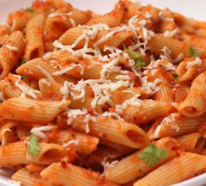 Red sauce pasta