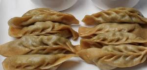 Mushroom Pan Fried Dimsum [8 Pcs]