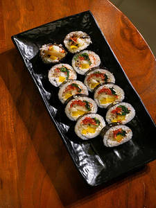 Veg Cheese Kimbap