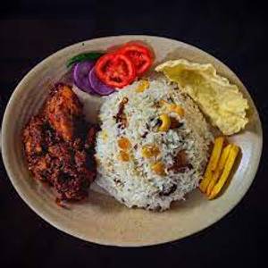 Ghee Rice With Chicken