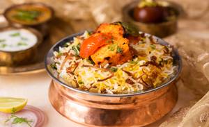 Paneer biryani