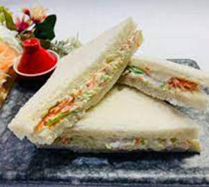 Veg coleslow sandwich