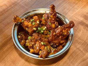 CHILLI GARLIC LOLLIPOP