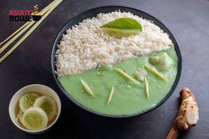 THAIL GREEN  CURRY RICE BOWL