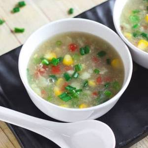 Veg Sweet Corn Soup
