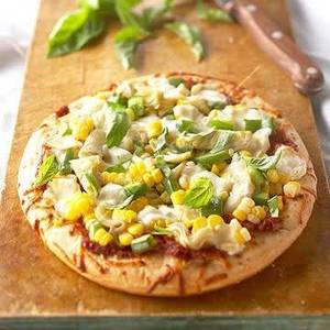 Sweet Corn Pizza