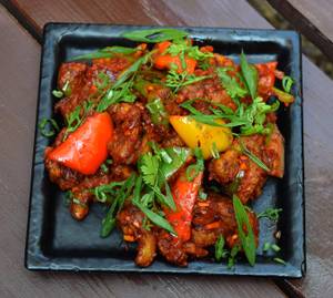 Mushroom Manchurian Dry