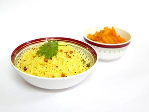Lemon Rice with Poriyal