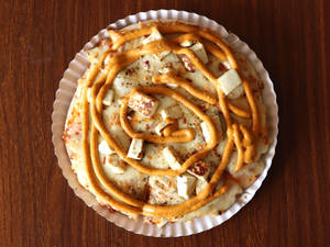 Tandoori paneer pizza[7 inches]