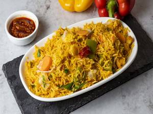 Chicken Singapore Rice Full
