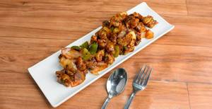 Chilli Mushroom Dry
