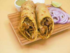 Chicken Tikka Achari Roll