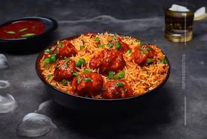 Veg Manchurian Rice								