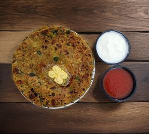 Cheese paratha