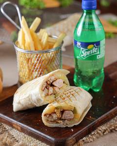 Lebanese Chicken Shawarma Deal  [Fries+250 Ml Drink]