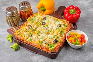 9" Square Deluxe Pizza