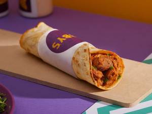 Butter Chicken Kathi Roll
