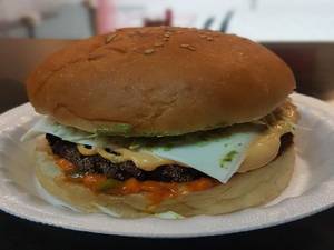 Schezwan Burger