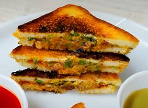 Aloo Mutter Sandwich