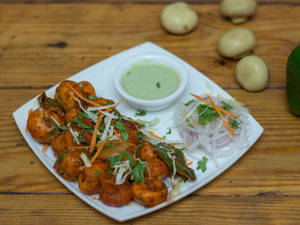 Masala Mushroom Tikka