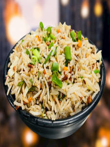 Veg Brunt Fried Rice