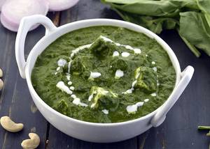 Palak Paneer (Green Gravy) [400 ml container]