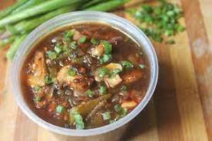 Chilli mushroom gravy                                                                                               