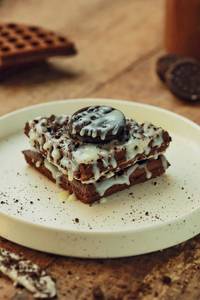 Oreo Obsession Belgian waffle