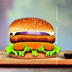 Paneer cheese burger 