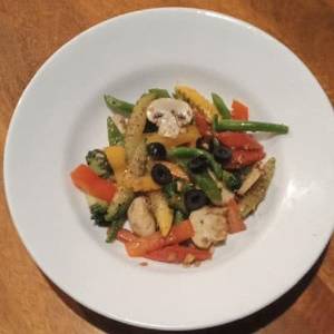 Exotic Saute Vegetables.