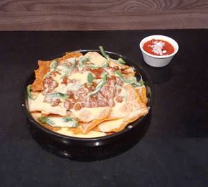 Nachos With Mexican Beans