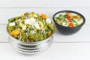 Hydrabadi Biryani + Raita