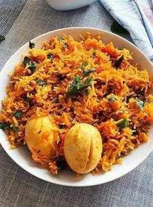 Egg biryani