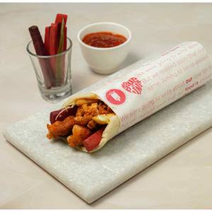 Chicken Tikka Schezwan Shawarma Roll