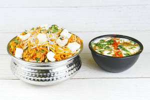 Dum Biryani + Raita